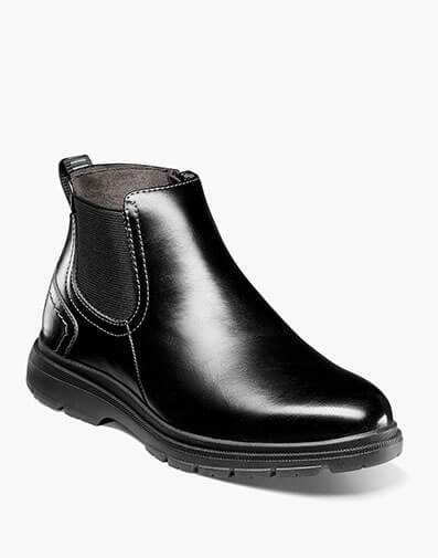 Lookout Jr. Plain Toe Gore Boot in Black for $100.00 dollars.