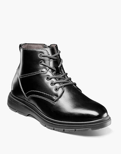 Lookout Jr. Plain Toe Lace Up Boot in Black for $100.00 dollars.