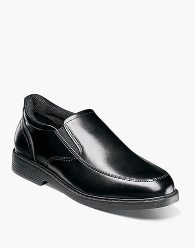 Highrise Jr. Boys Moc Toe Slip On Hands Free in Black for $90.00 dollars.