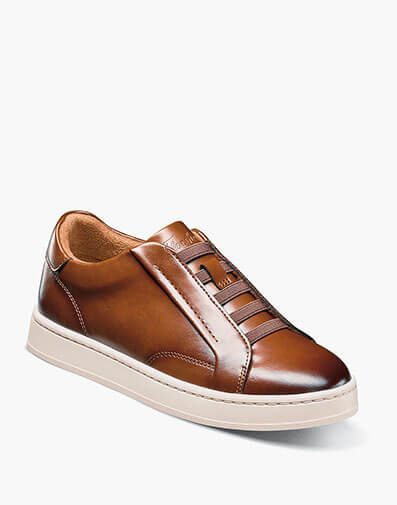 Monopoli Jr.  Boys Elastic Lace To Toe in Cognac Multi for $90.00 dollars.