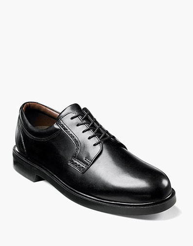 Noble Plain Toe Oxford in Black for $180.00 dollars.