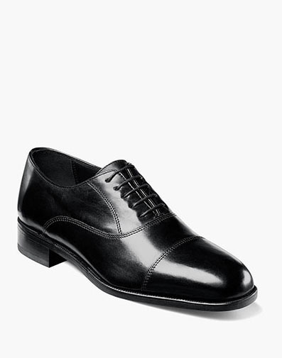 Edgar Cap Toe Oxford in Black for $180.00 dollars.